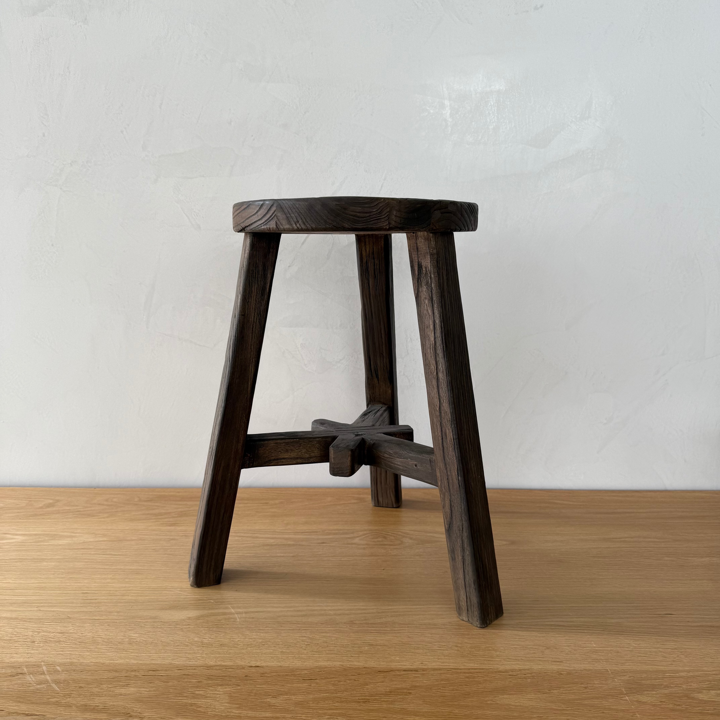 Dobbie Reclaimed Wood Stool