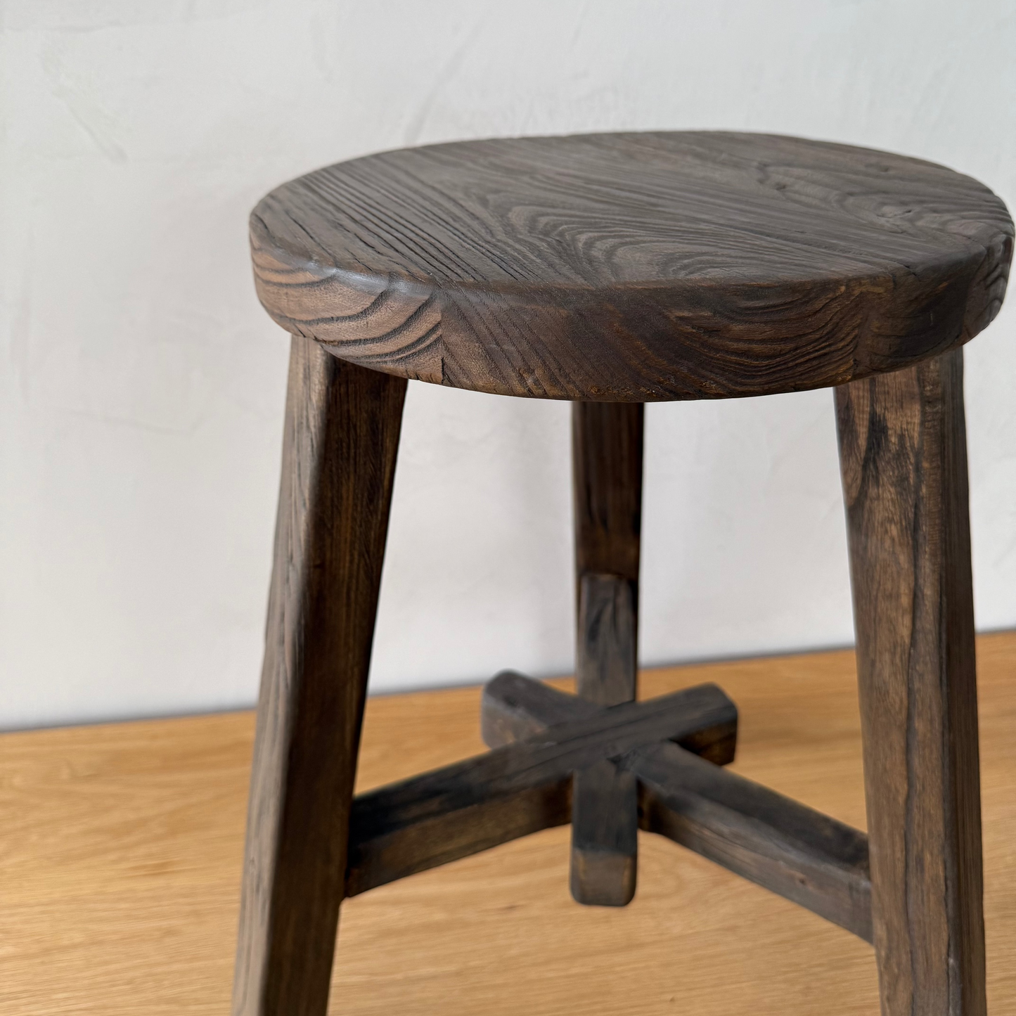 Dobbie Reclaimed Wood Stool