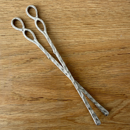Infinity Silver Stir Sticks