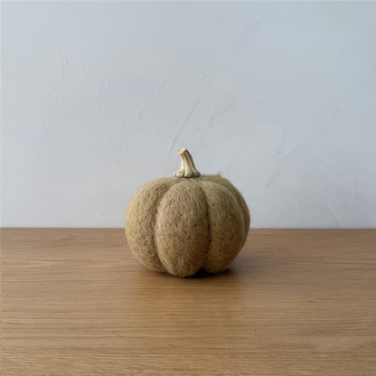Moss Felt Pumpkins