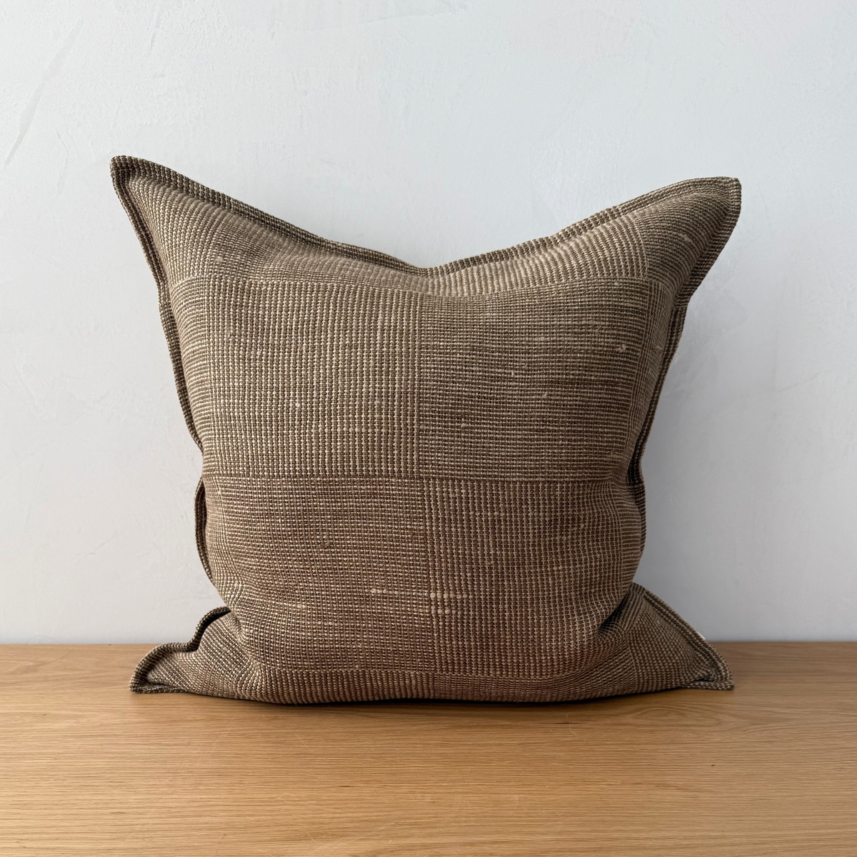 Patch Weave Linen Pillow