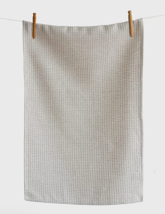 Crocus Natural Linen Tea Towel