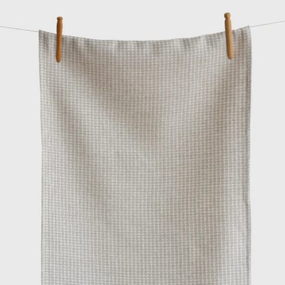 Crocus Natural Linen Tea Towel