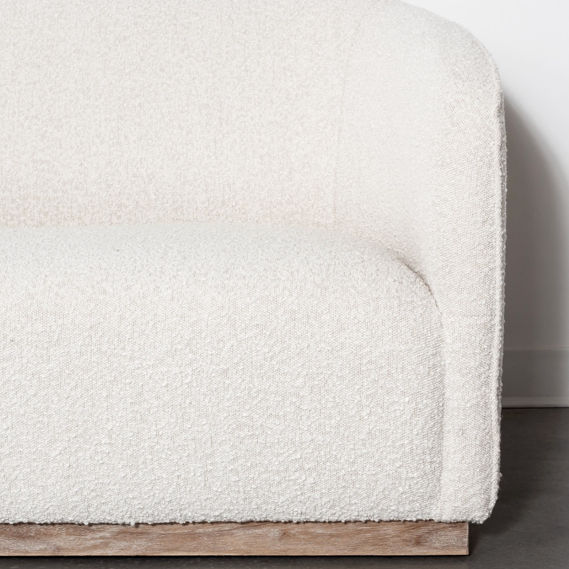 Harper Cream Boucle Sofa