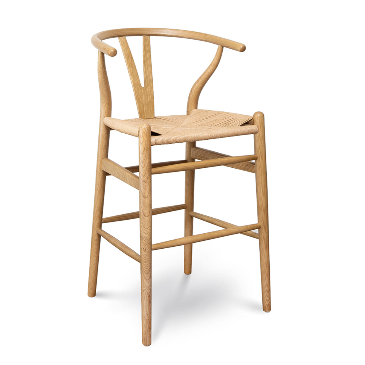 wishbone counter stool