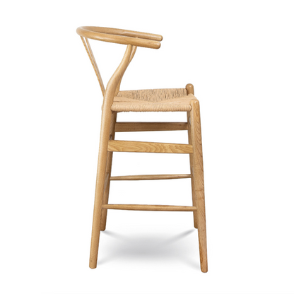 wishbone counter stool