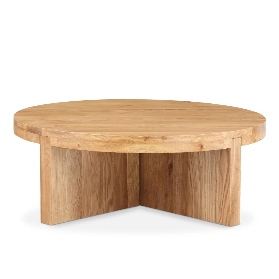 ROUND COFFEE TABLE NATURAL