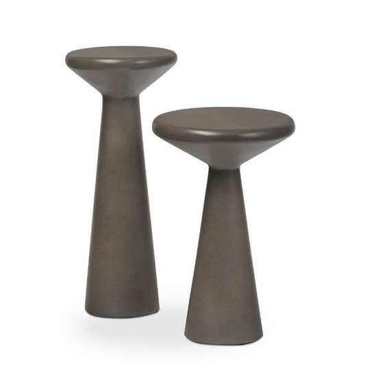 Adilah Concrete Accent Tables / set of 2