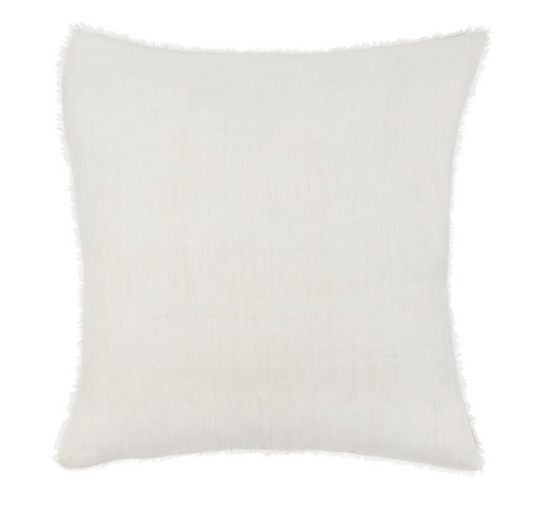Natural Linen Pillow Cover - 24" x 24"