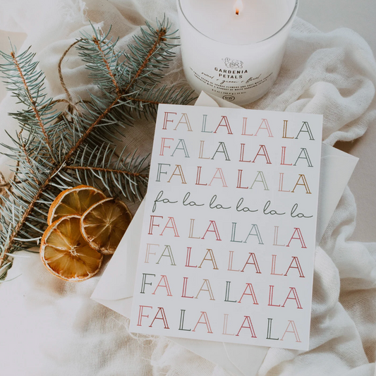 "Falalalala" Greeting Card