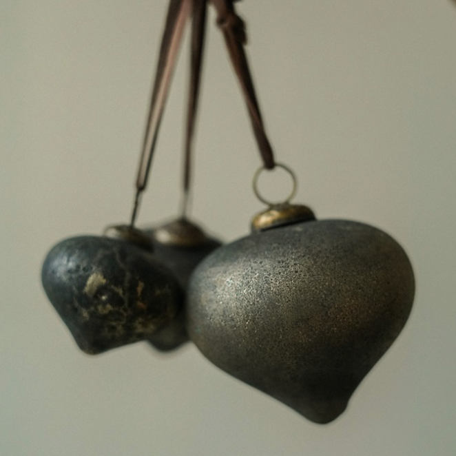 Earthen Onion Holiday Ornament