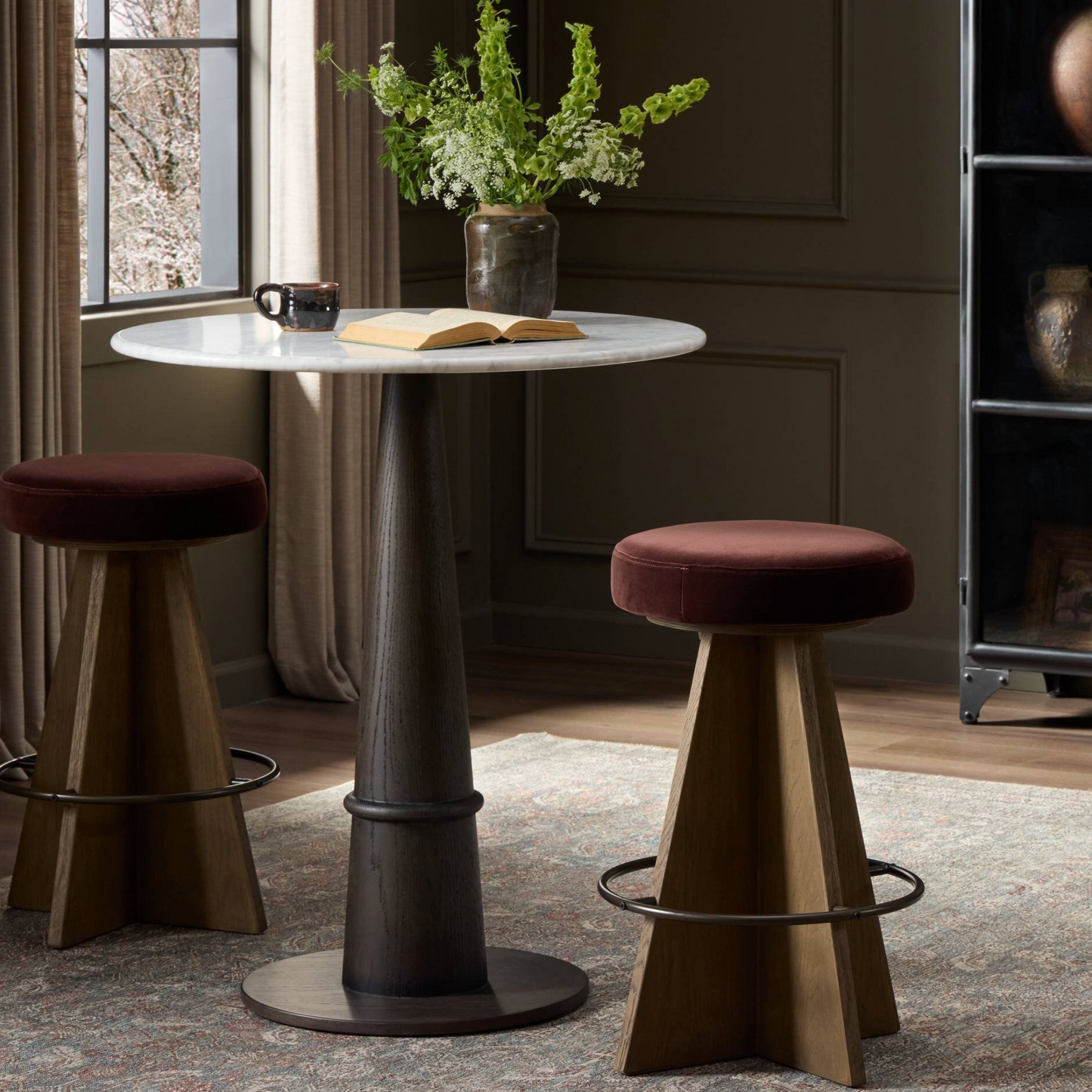 Damon Swivel Stool