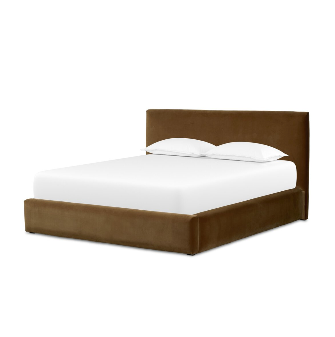 HD. QUINCY BED KING SURREY OCHRE