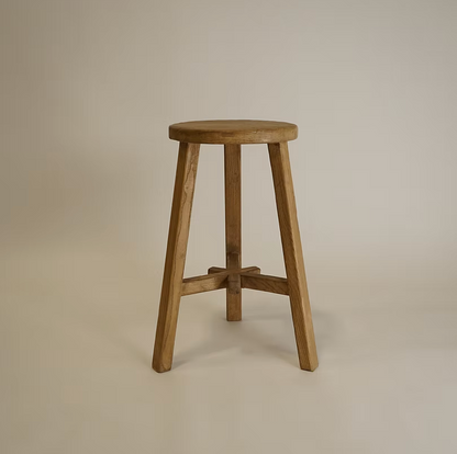 Dobbie Reclaimed Wood Stool