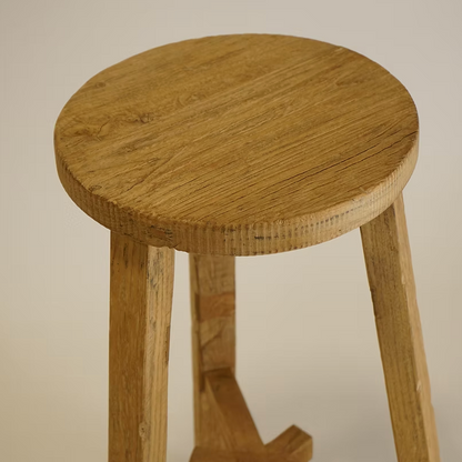 Dobbie Reclaimed Wood Stool