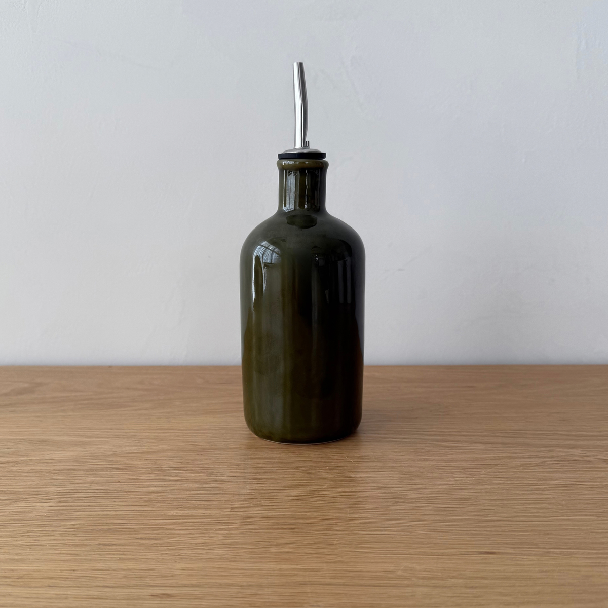 Stoneware Vinegar Cruet