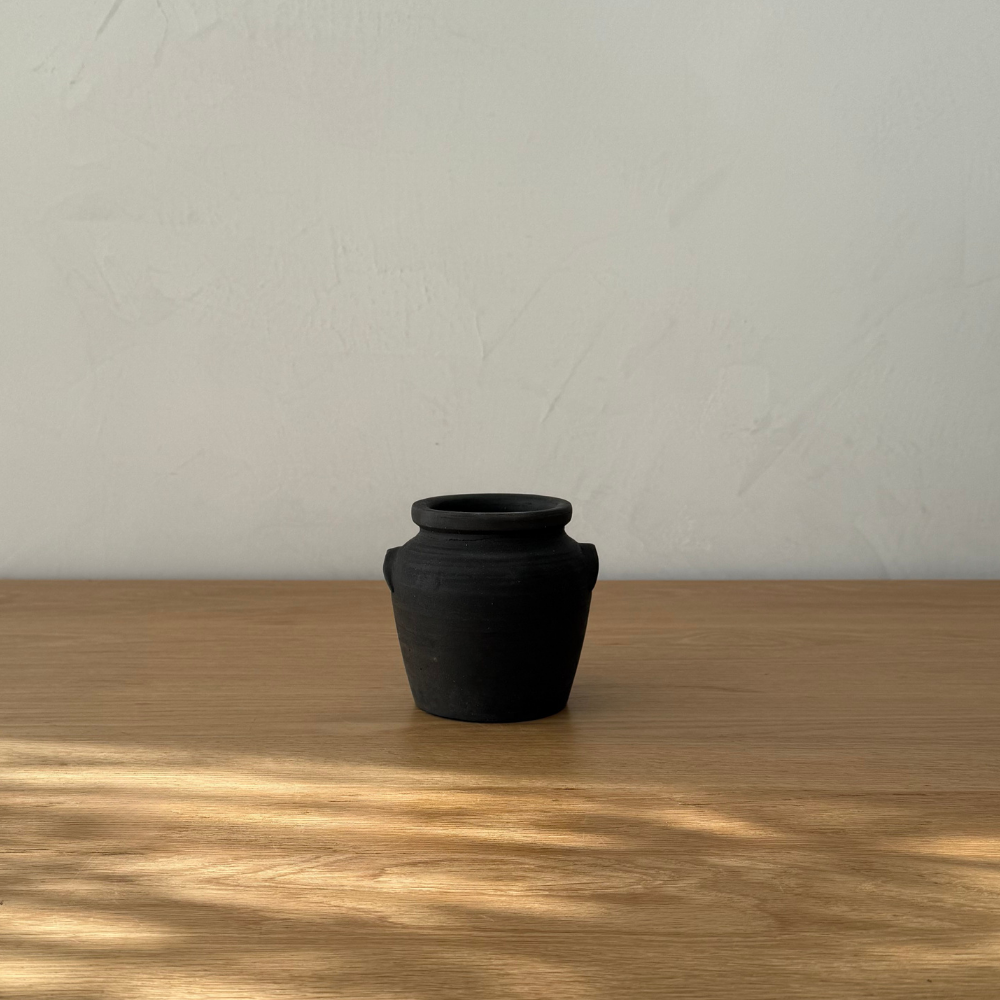 Milos Burnt Terracotta Mini Urn