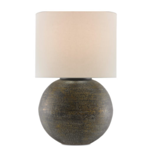 Currey & Co. Brigands Gray Table Lamp
