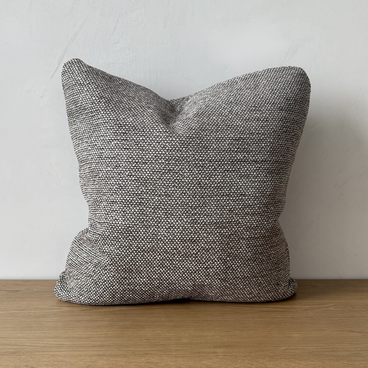 Hibou Home Brown Speckled Custom Pillow Cover