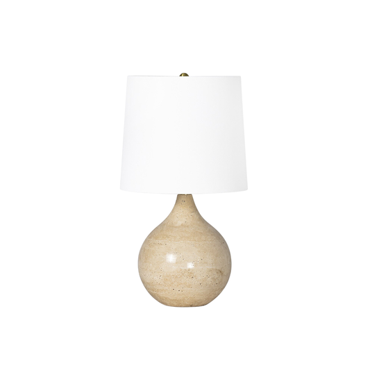 Regina Andrew Noa Travertine Mini Lamp