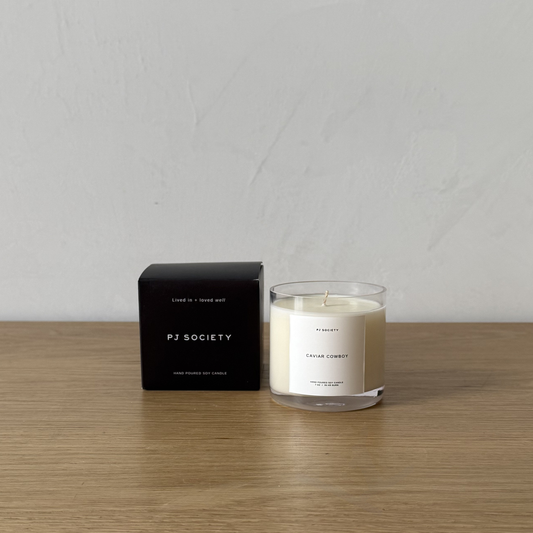 PJ Society Caviar Cowboy Candle