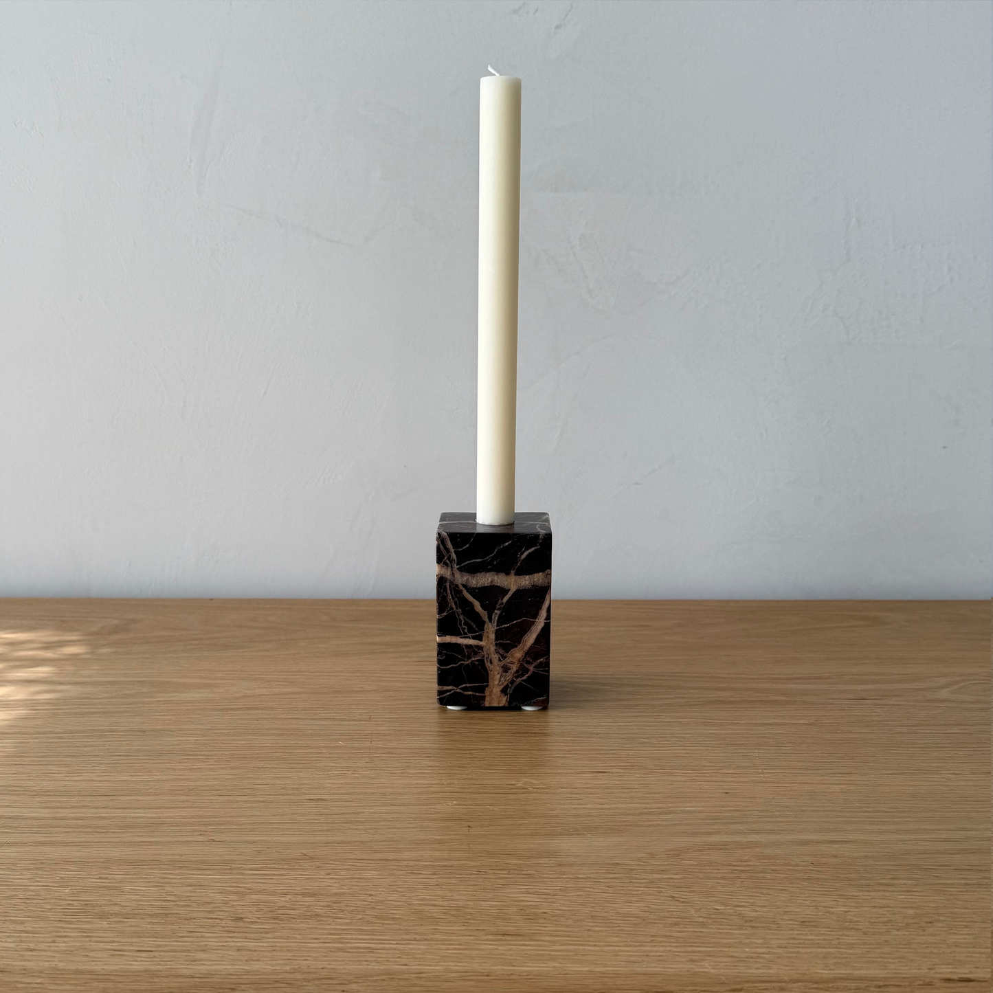 Red Levanto Square Candle Holder
