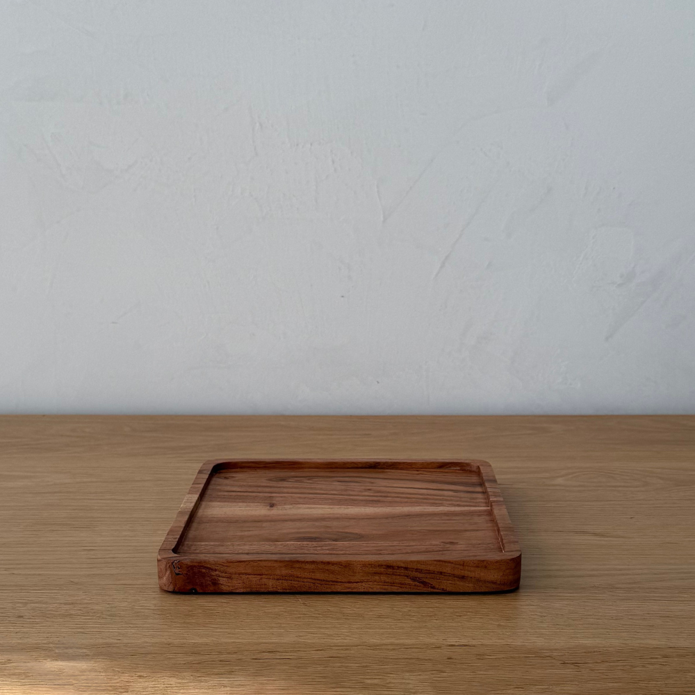 Heritage Acacia Square Tray