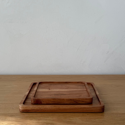 Heritage Acacia Square Tray