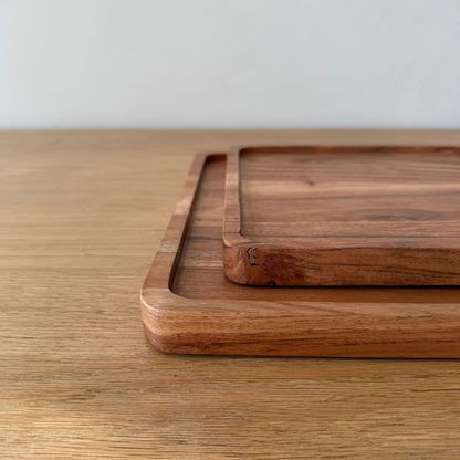 Heritage Acacia Square Tray