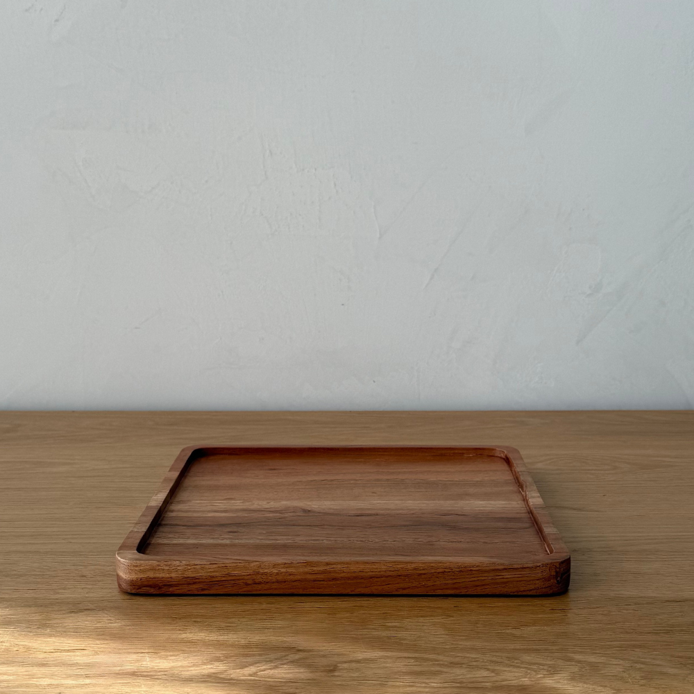 Heritage Acacia Square Tray