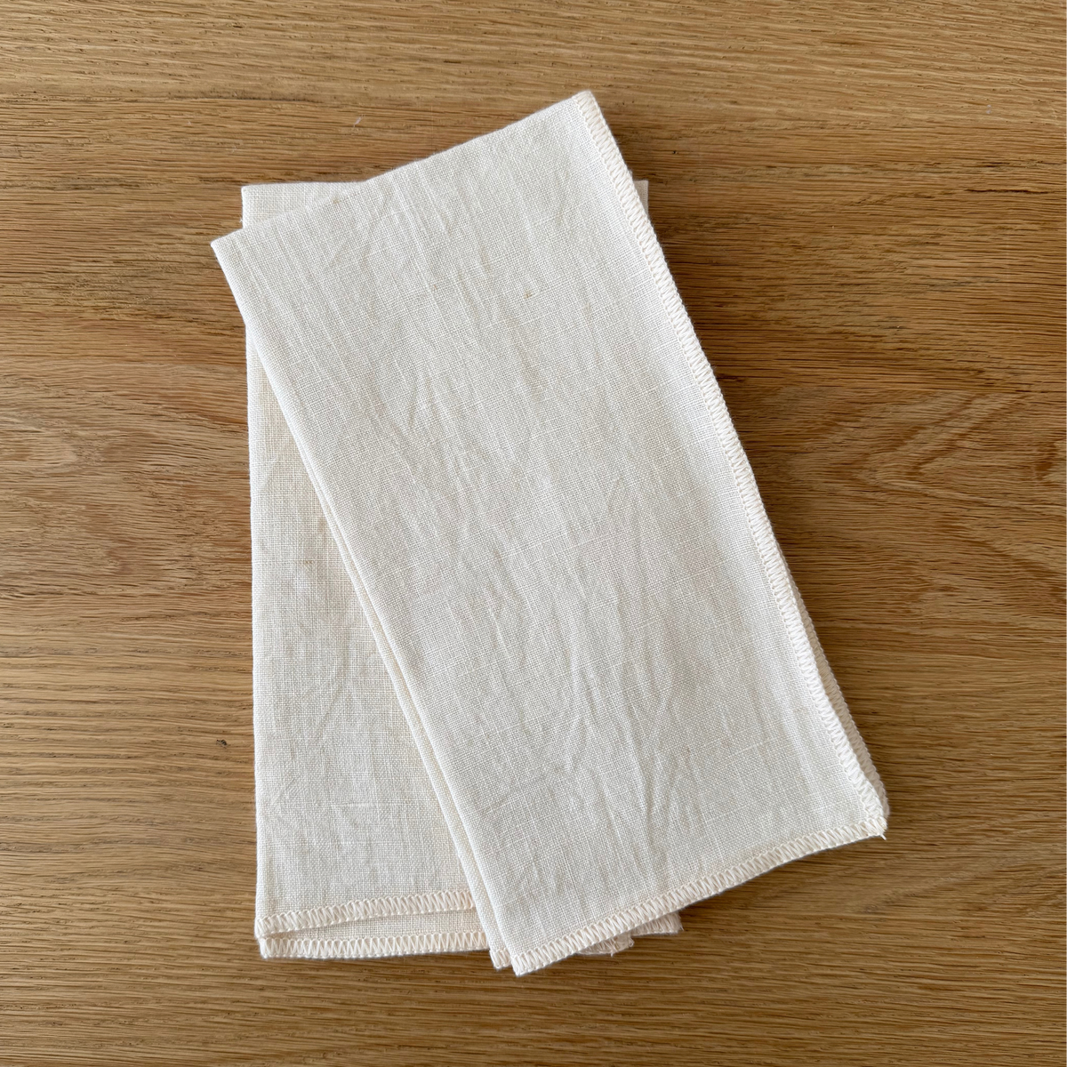 Stonewashed Linen Napkins - Set of 4
