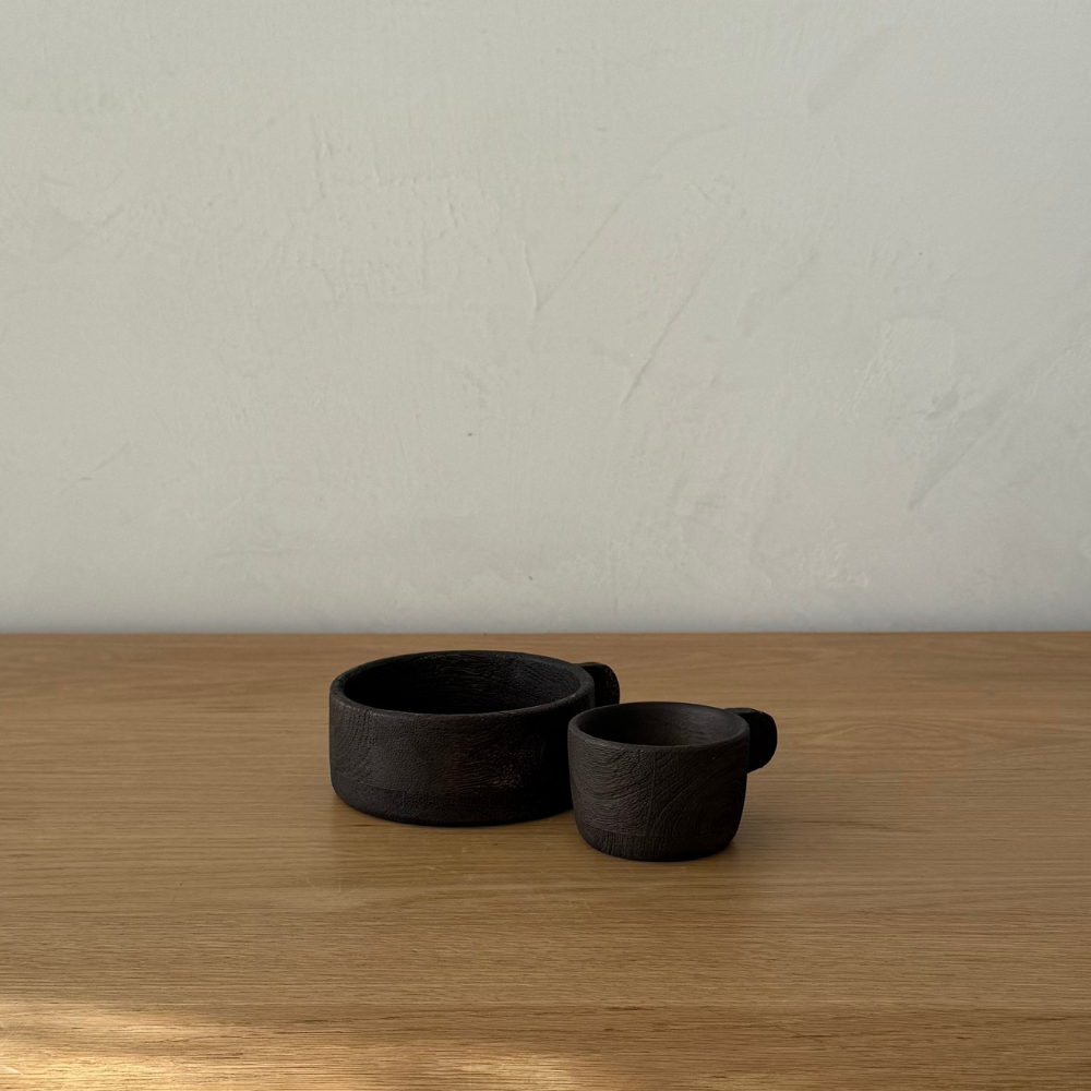 Wooden Cups - Set of 2