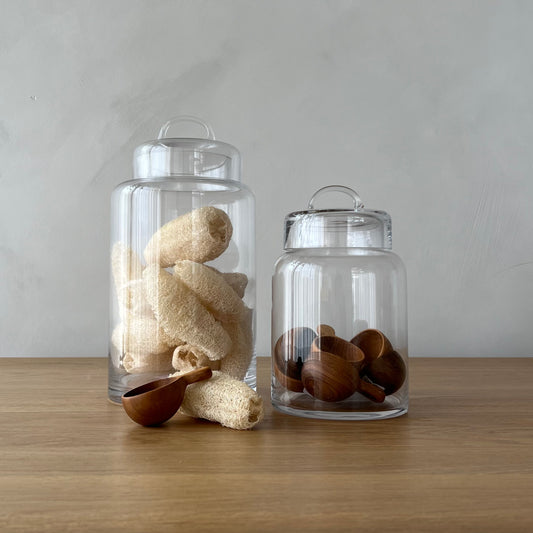 Tori Glass Container with Lid