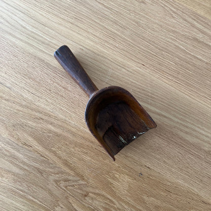 Antique Wooden Scoop