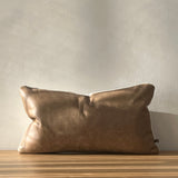 Firenze Leather Pillow Cover