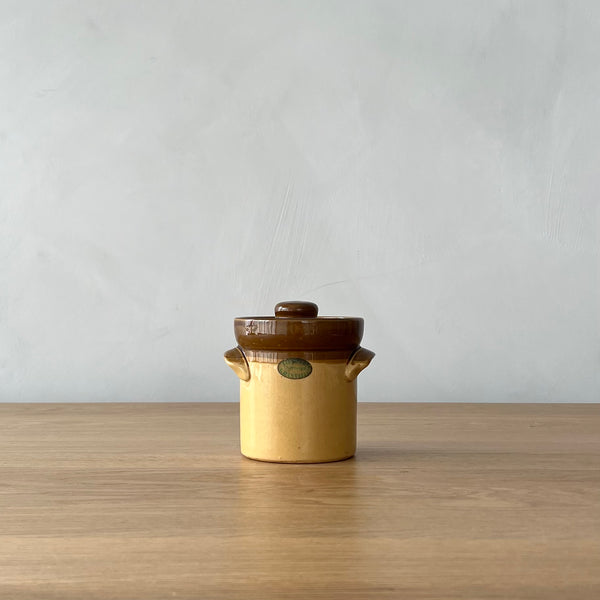 Antique Two Tone Honey Pot