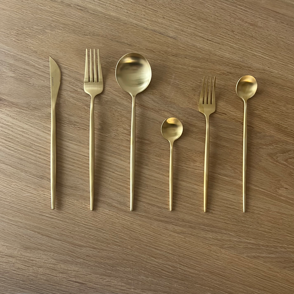 Jett Cutlery Set - Gold