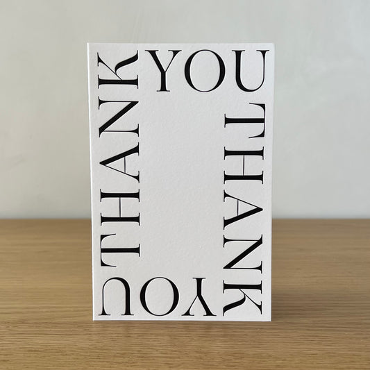 “Thank You” Greeting Card