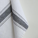 Disa Stonewashed Linen White Tablecloth