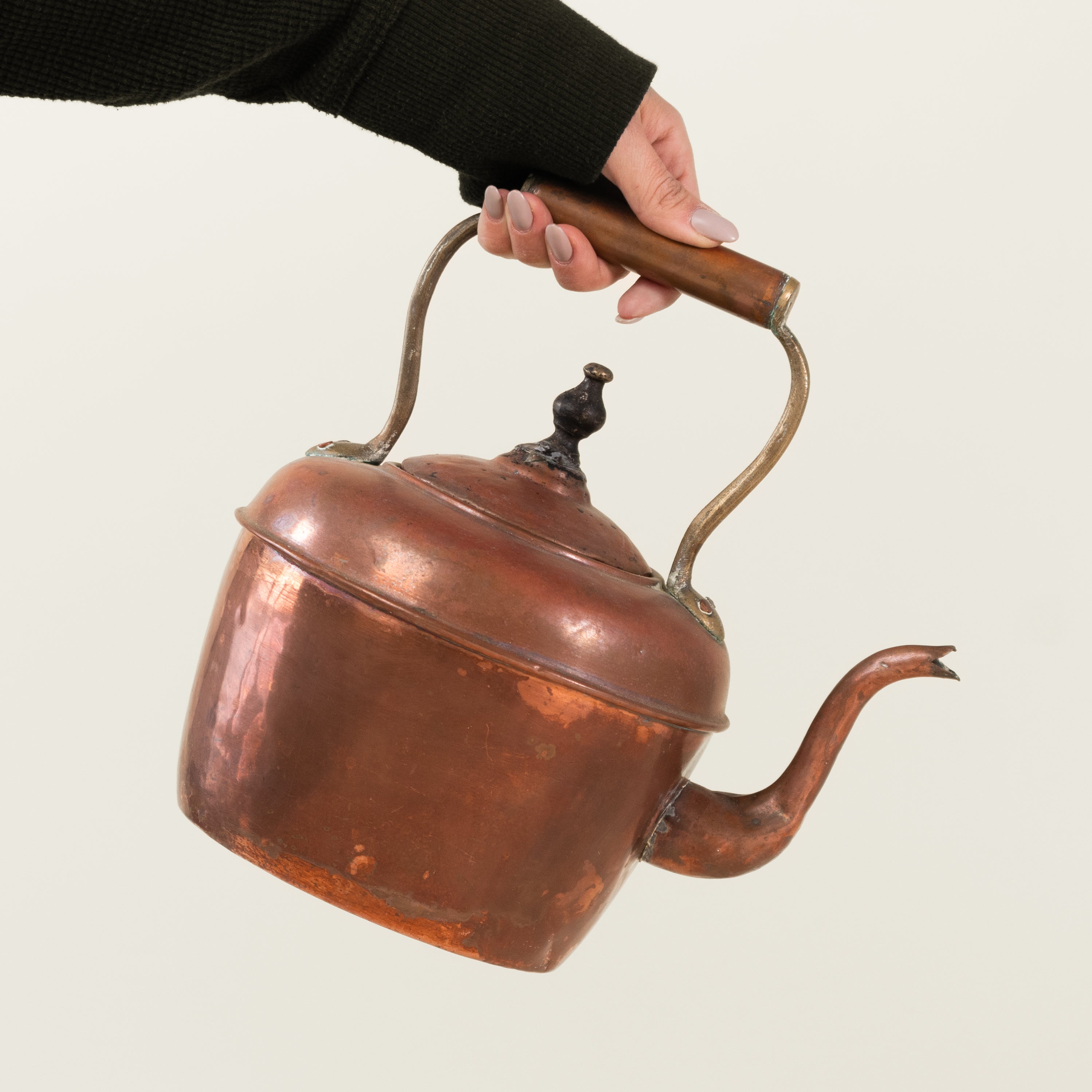 Brass tea kettle sale