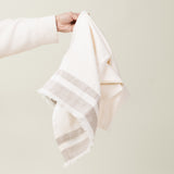 Blossom White Bath Towel
