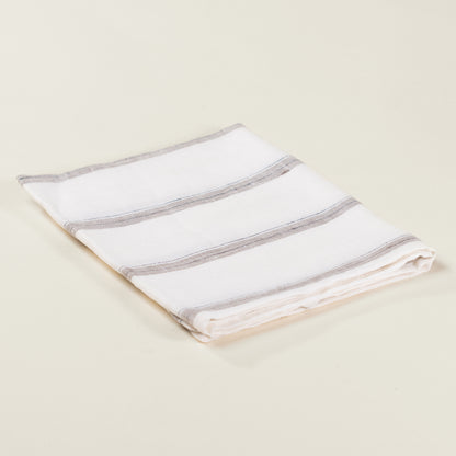 Moraea Linen White Tea/Guest Towel