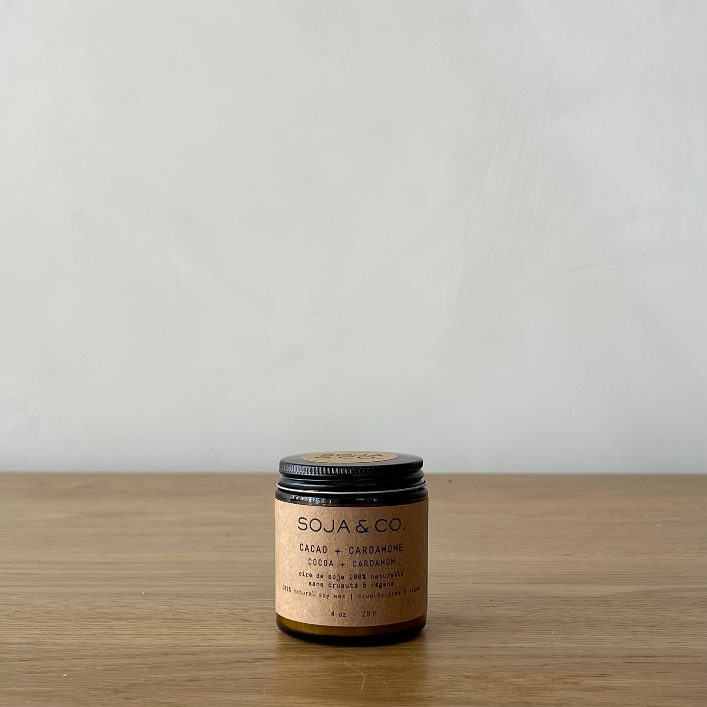 Cocoa & Cardamom Soy Candle - 4oz
